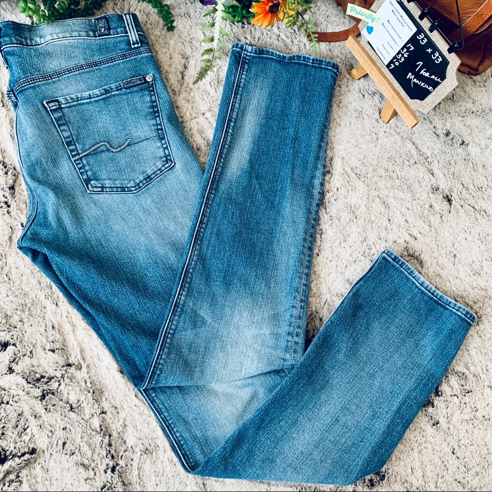 7 for all mankind | 33 x 33 | SLIMMY Mens Jeans